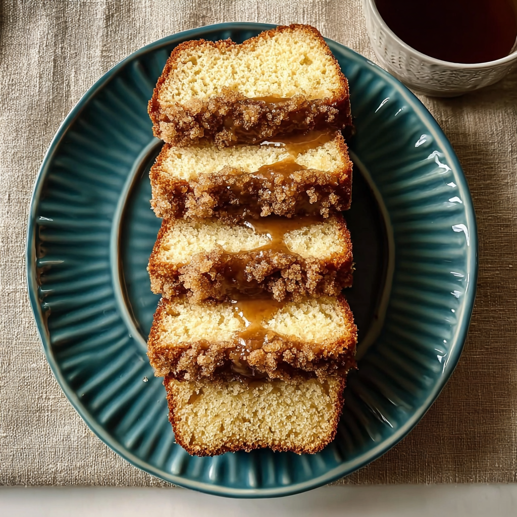 Recipe preparation for Delicious Cardamom Coffee Cake