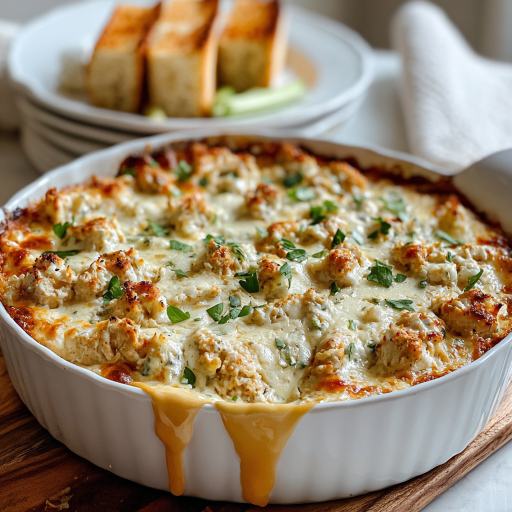 Recipe preparation for Creamy Banana Pepper Chicken Dip