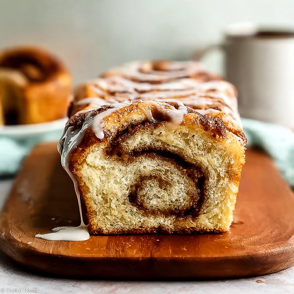 Recipe preparation for Glazed Cinnamon Roll Bread Recipe You Can Make at Home 