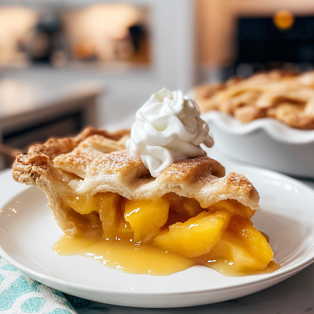 Recipe preparation for Best Peach Pie Dessert: Irresistibly Delicious 