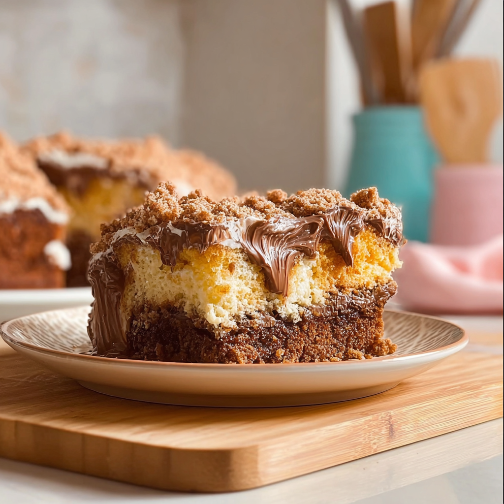 Recipe preparation for Easy Texas Tornado Cake