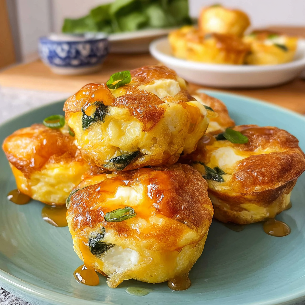 Recipe preparation for Amazing Easy to Customize Egg Bites
