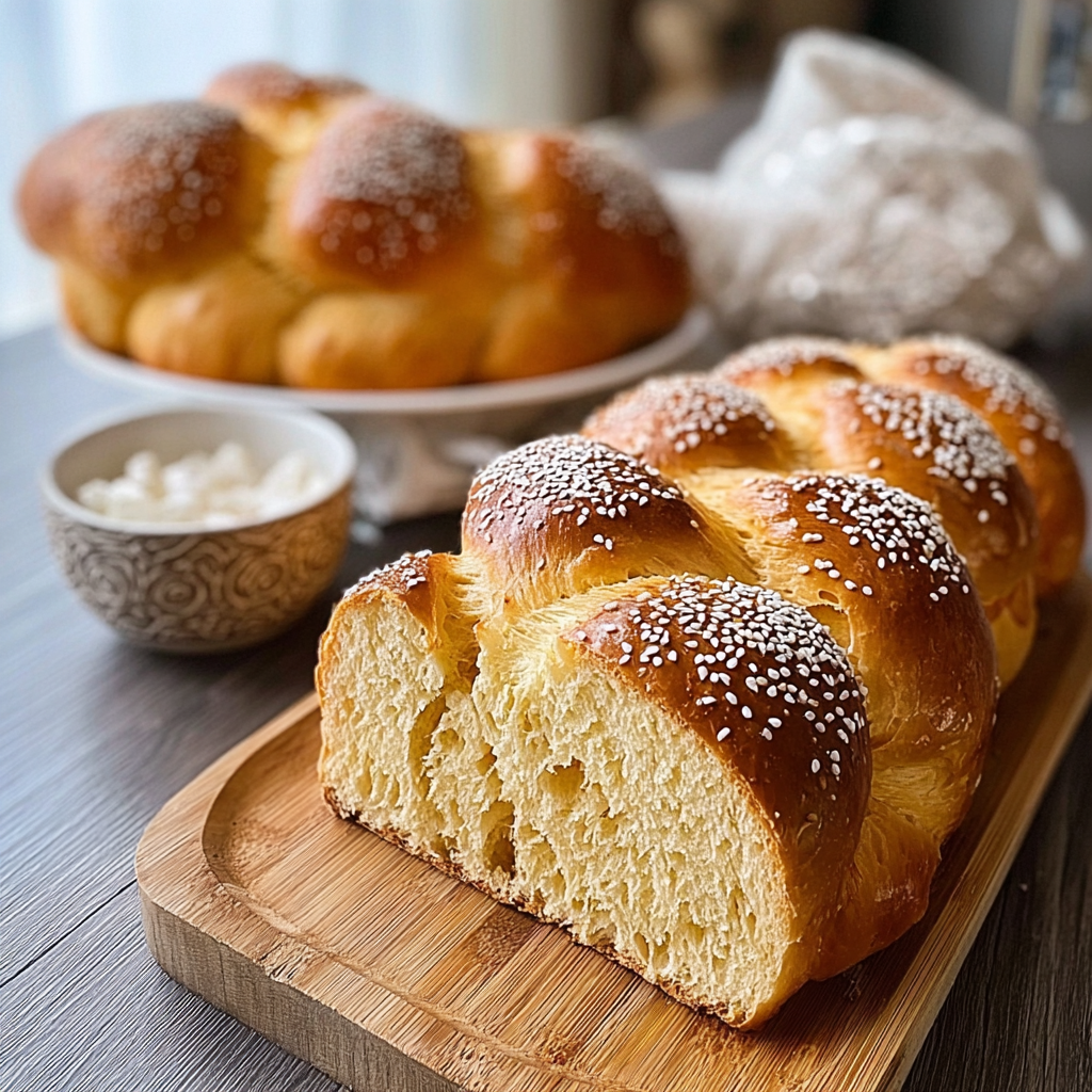 Recipe preparation for Amazing Challah Bread Recipe for Delicious Moments