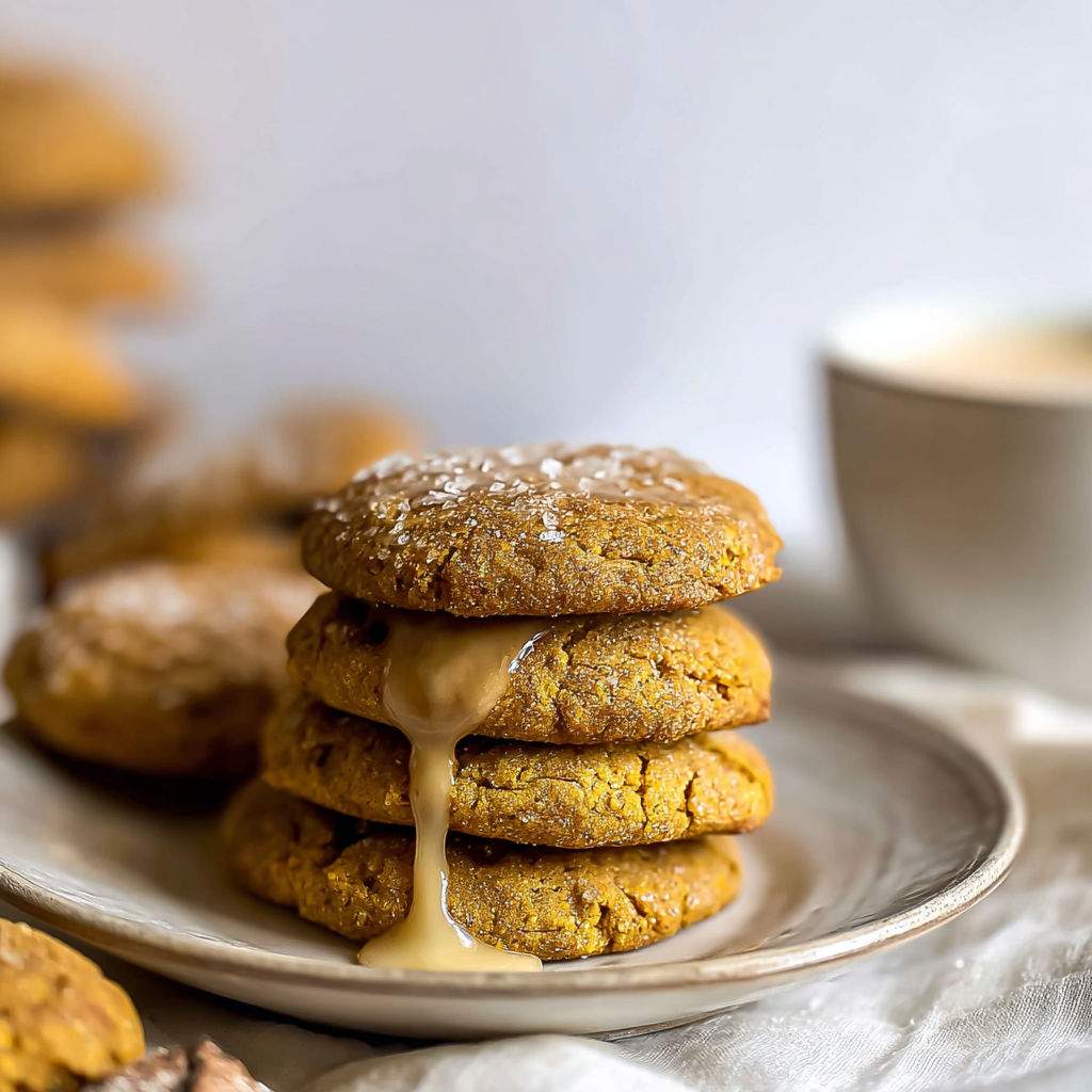 Recipe preparation for Pumpkin Chai Cookies 