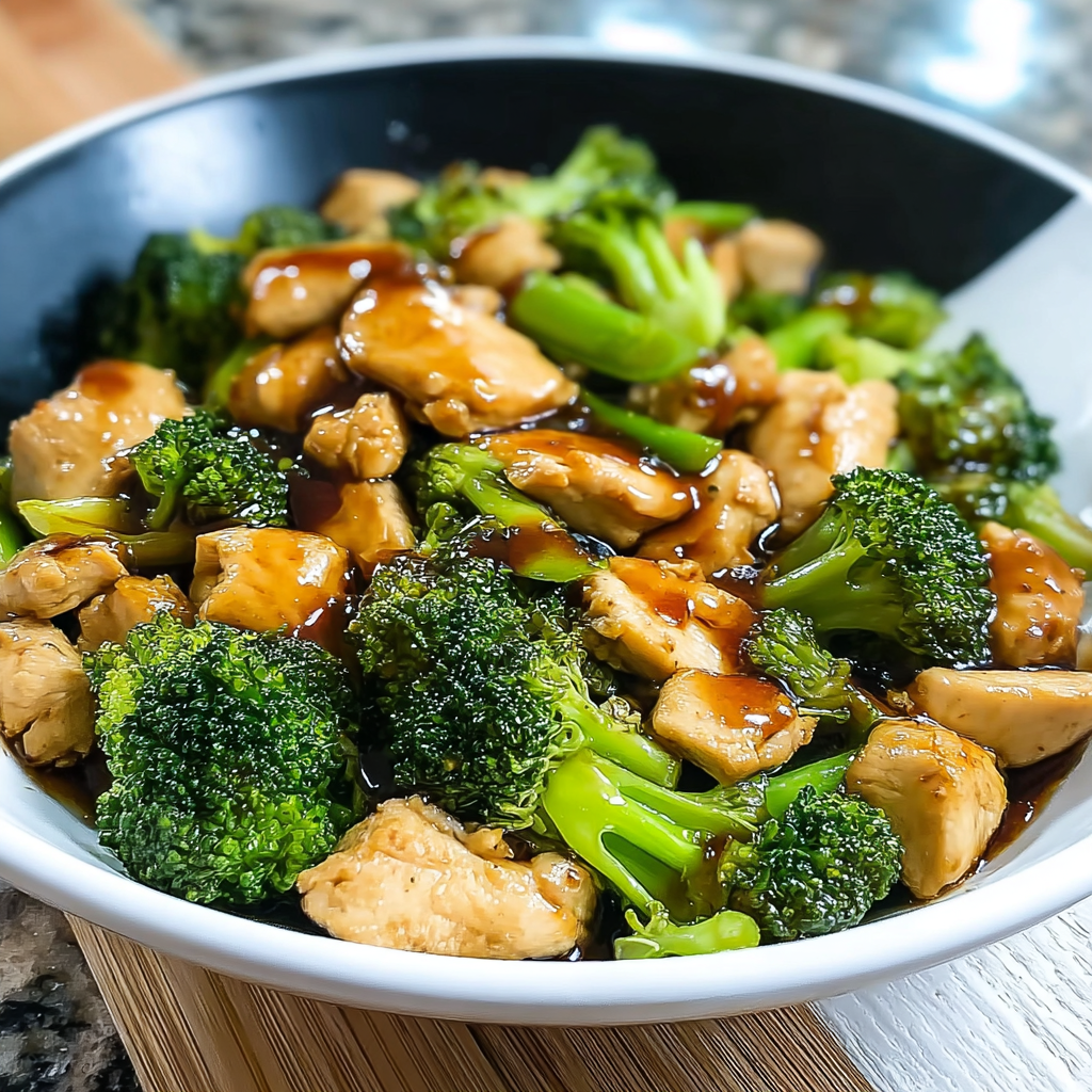 Recipe preparation for Delicious Chicken and Broccoli Stir Fry